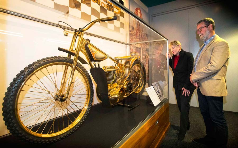 Museum remembers speedway legend Ivan Mauger